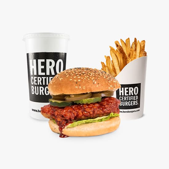 Jalapeño Spicy Crispy Chicken Combo