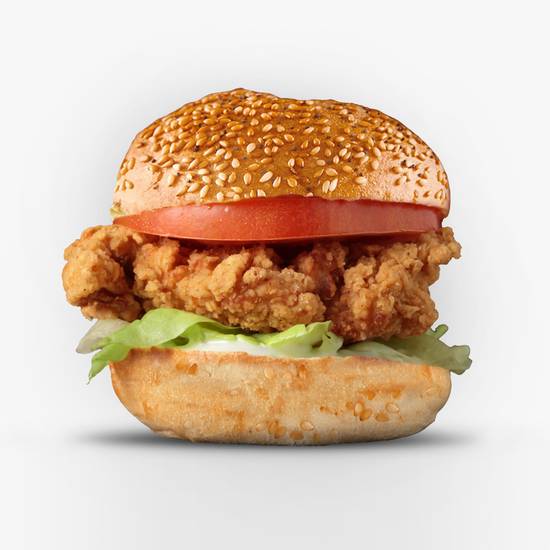 Crunchy Fried Chicken Sandwich