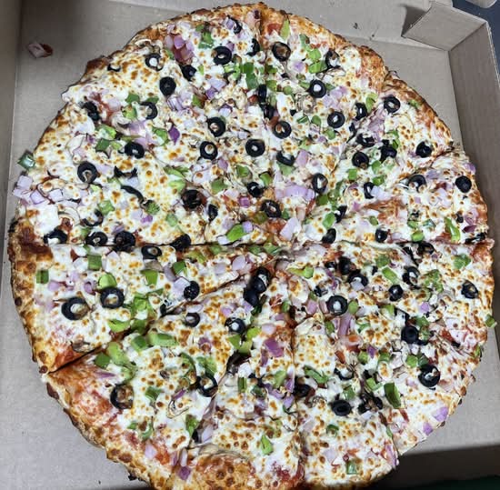 Veggie lovers Pizza ❤