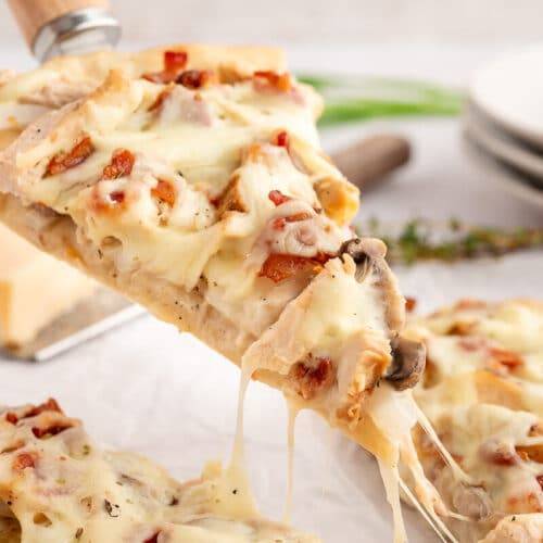 Alfredo Chicken bacon