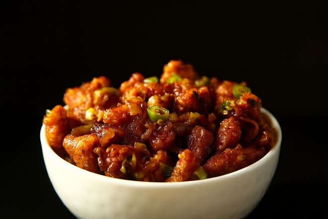 Vegetable Manchurian / Manchourian de légumes