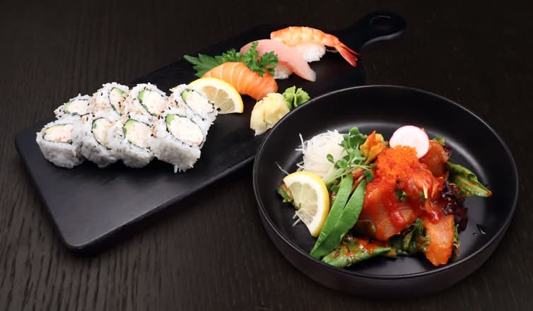 Sushi & Sashimi Combo A
