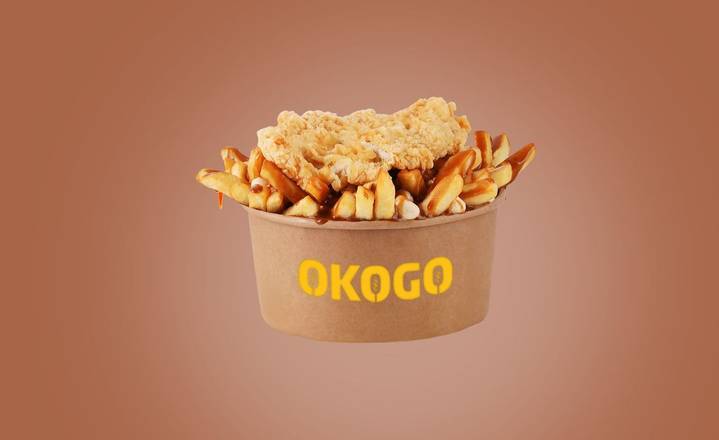 Poutine au poulet croustillant / Crispy Chicken Poutine