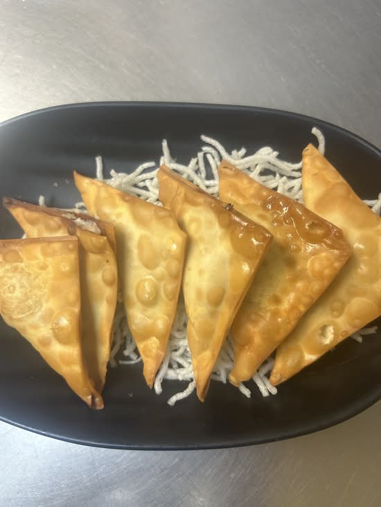 9. Crab Meat Cheese Wontons