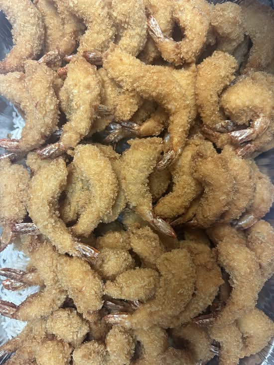 4. Fried Shrimp with Cocktail Sauce
