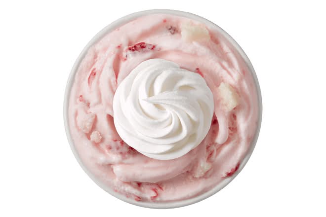 New! Strawberry Angel Food Cake BLIZZARD® Treat