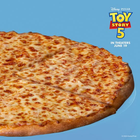 Toy Story 5 Create Your Own Personal Pizza