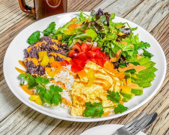 Vegetarian Burrito Bowl Breakfast