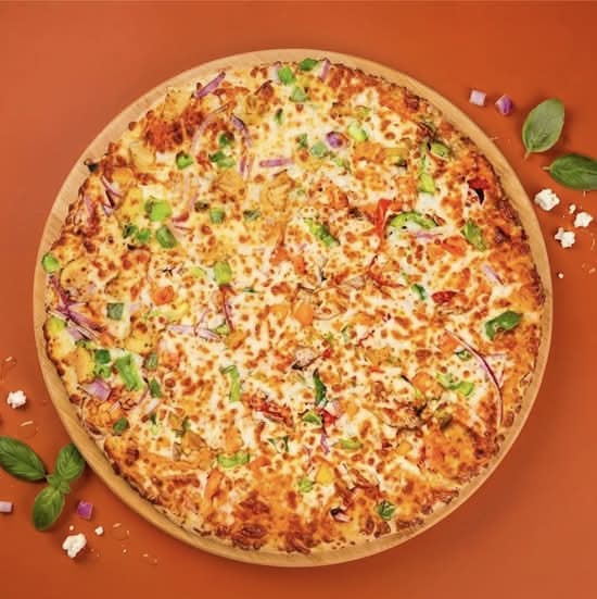 Malai Chaap Pizza