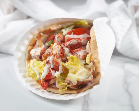 Chicken Gyro on a Pita