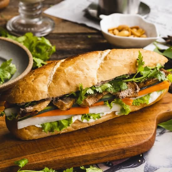 Banh Mi bbq pork