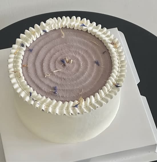 6” Taro Birthday Cake