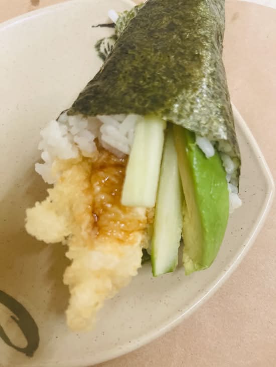 Shrimp Tempura Hand Roll