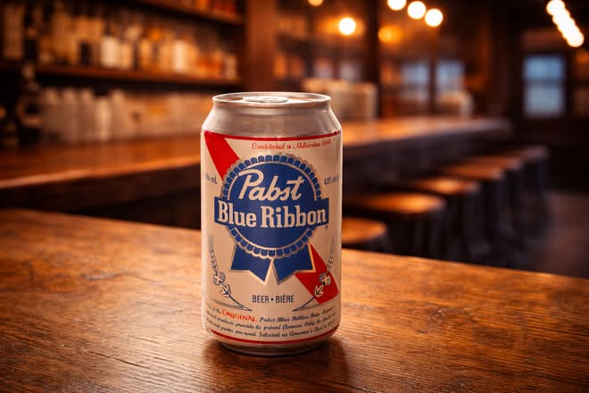 PABST BLUE RIBBON CAN 355ml x 6