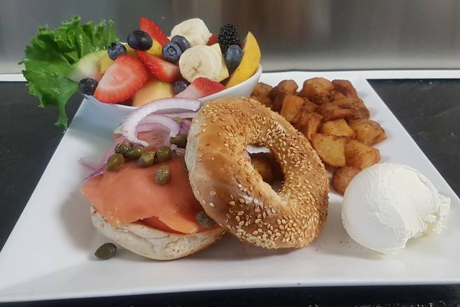 Fox Bagel lox