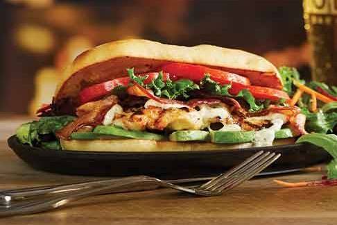 Avocado Chicken Club Sandwich