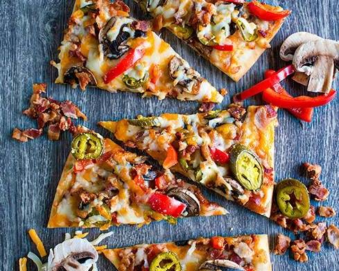 Smoky Bacon Flatbread