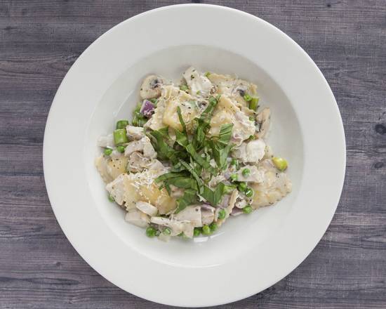 Coconut cream Ravioli