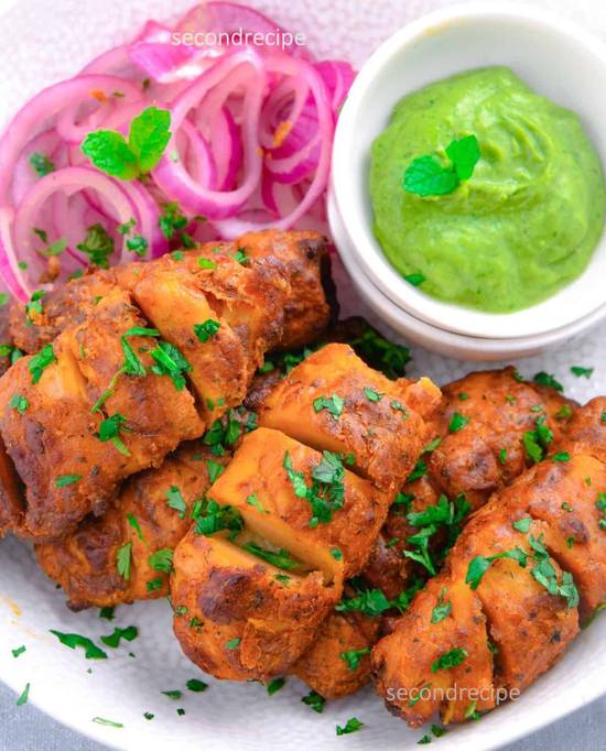 Tandoori Soya Chaap Kebab
