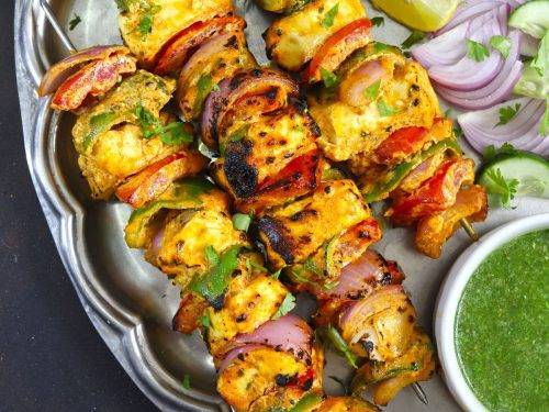Panner Tikka Kebab