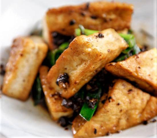 Tofu Black Bean Sauce / Tofu Sauce Fèves Noires*