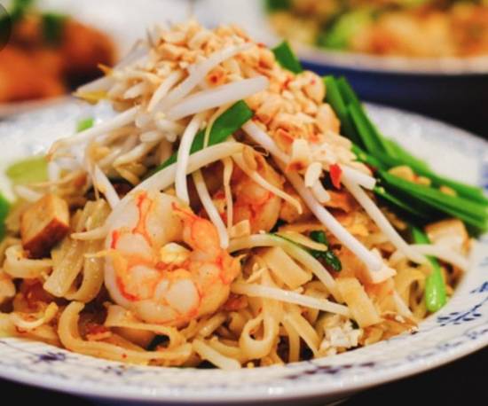 Pad Thai with Shrimps / Pad Thai aux Crevettes