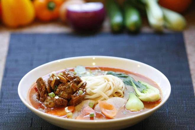 18. Szechuan Braised Beef Noodle Soup