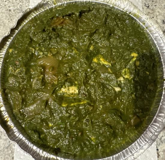 Palak Saag Chicken