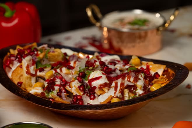 Chaat Papri (Single Serving)