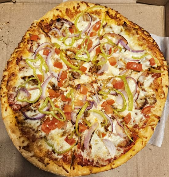 Pizza Poulet / Chicken Pizza