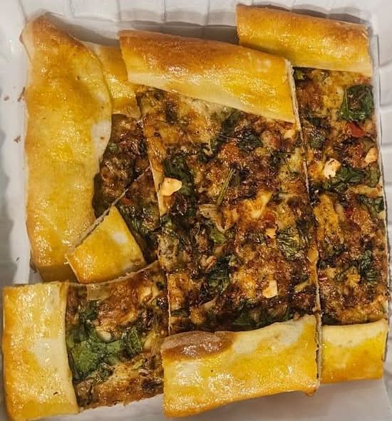 Pide au Épinards / Spinach Pide