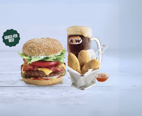 Teen Burger With Chicken Strips Combo