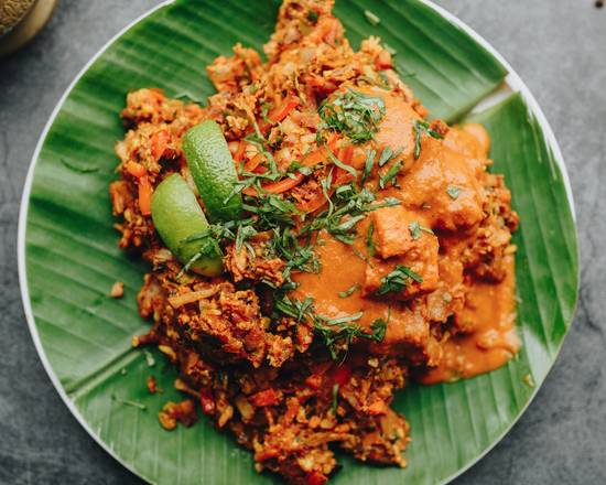 Saffron's Famous Butter Chicken Kothu Roti