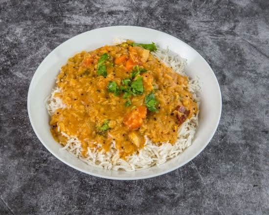 Sambar & Rice (vegan)