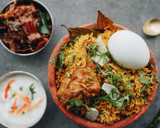 Oven Baked Chicken Biryani
