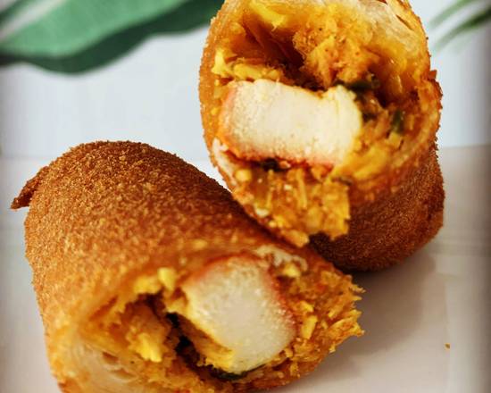 2 Butter Chicken Rolls  + Tamarind Sauce