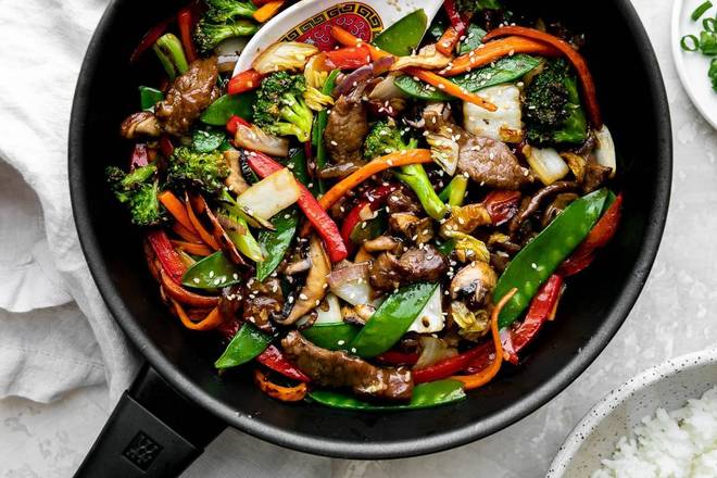Kung Pao Beef with Peanuts