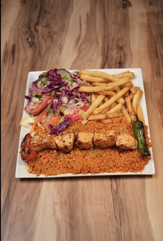 Assiette Brochette De Poulet