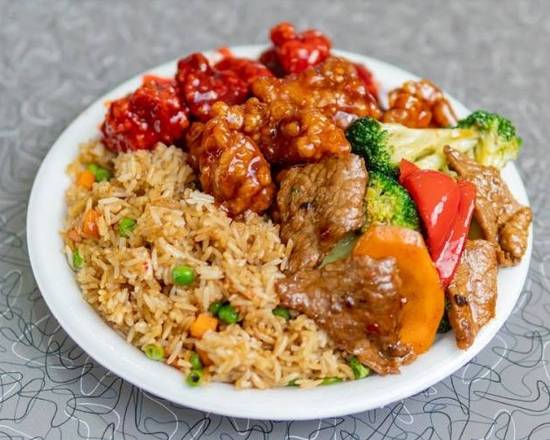 Two Main Dishes with One Side
