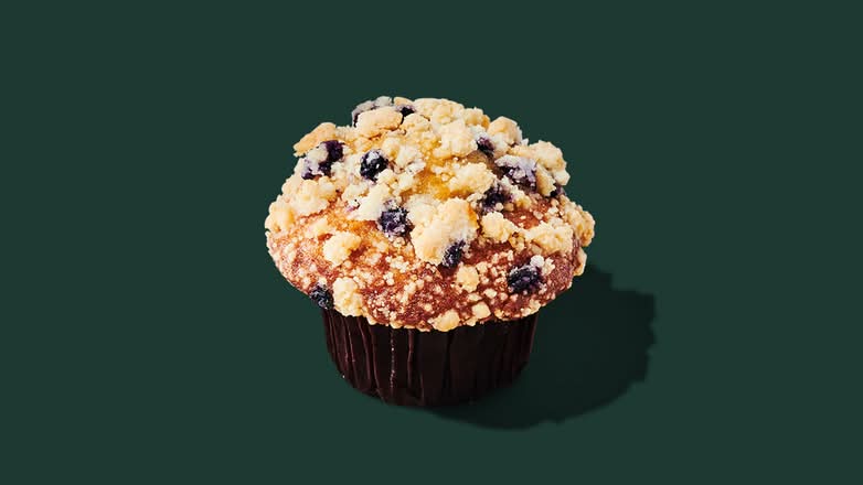 Muffin bleuets, yogourt et miel