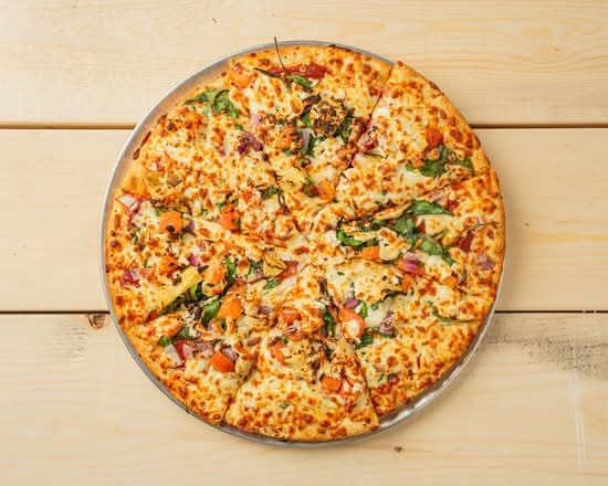 Spinach Veggie Pizza