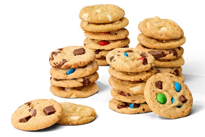 24 mini biscuits - assortis