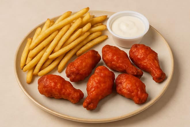 Wings & Fries Combo