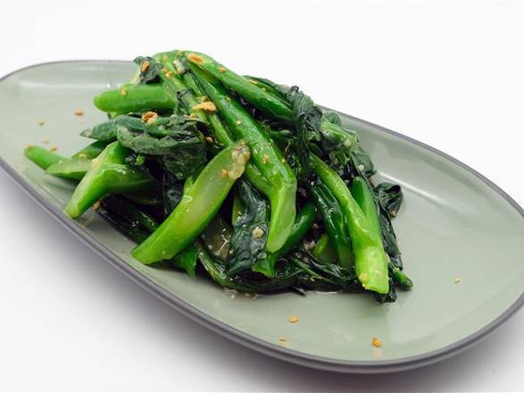 K37 Mixed Chinese Vegetable / Chinese Broccoli / Baby Pak Choi with Galic Sauce 蒜茸炒