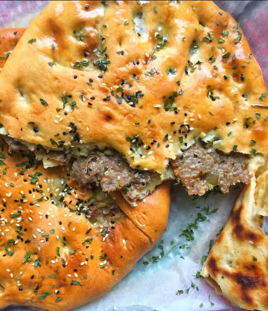 Beef Keema Naan