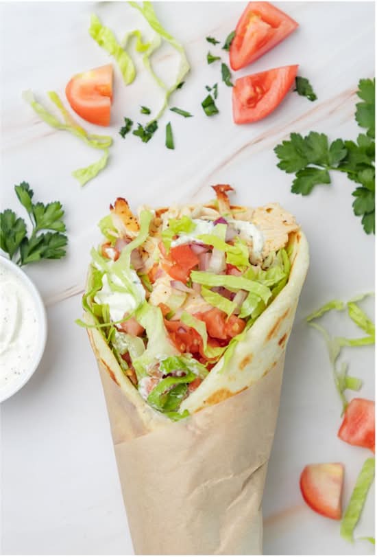 Greek Chicken Pita