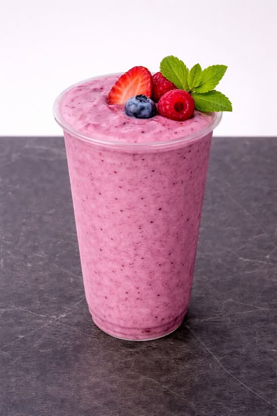 Triple-Berry Smoothie