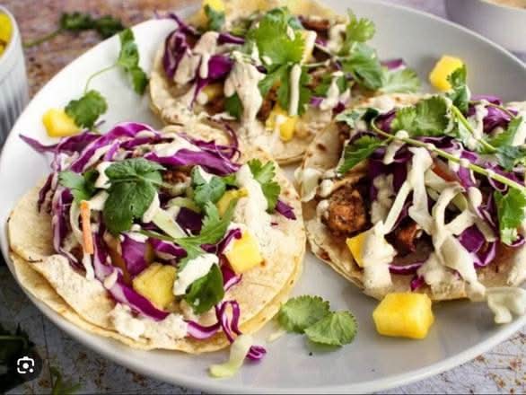 JERK CHICKEN TACOS