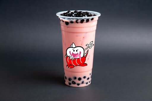THÉ AU LAIT AU FRAISES / STRAWBERRY MILK TEA