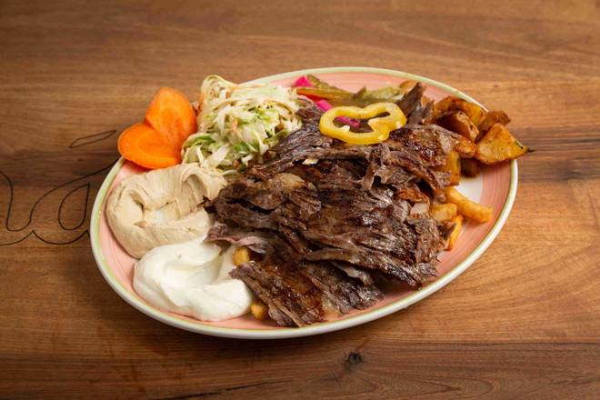 Veal Shawarma Plate